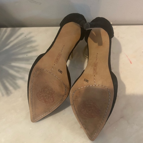 Vince Camuto Elegant Black and Gold Women's Heels 7.5 - Picture 6 of 6